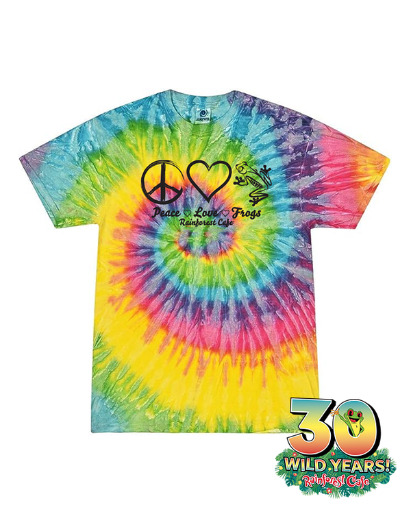 Rainforest Cafe | Peace, Love, Frogs | Adult Tee