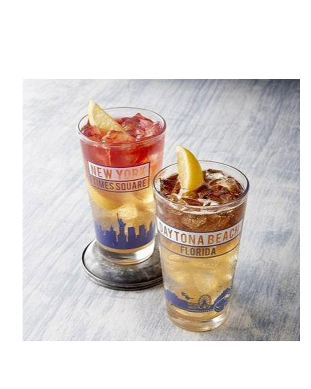 Bubba Gump Pint Glass, Bubba Gump, New York Times Square Pint Glass, Daytona Beach Florida Pint Glass, Bubba Gump Daytona Beach Florida, Bubba Gump New York Time Square